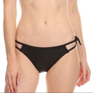 Black Swimsuit bottoms with tie detailing